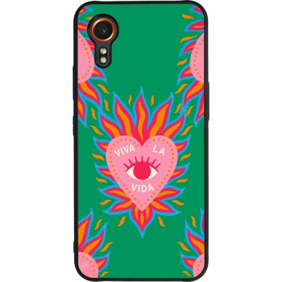 Samsung Galaxy XCover 7 Case Hülle - Silikon schwarz Viva la vida 2026