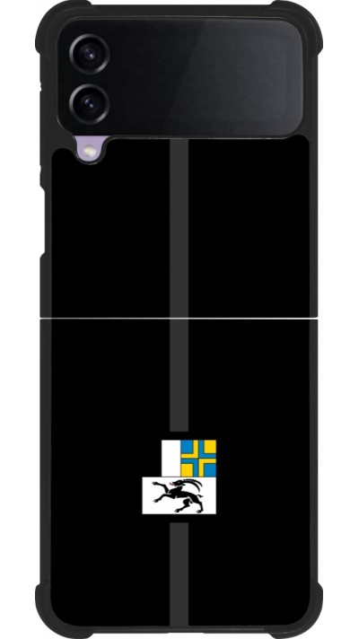 Samsung Galaxy Z Flip3 5G Case Hülle - Silikon schwarz Kanton GR schwarz