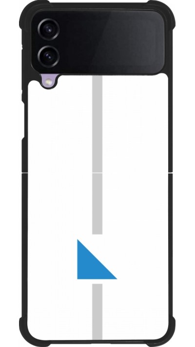 Samsung Galaxy Z Flip3 5G Case Hülle - Silikon schwarz Kanton ZH weiss