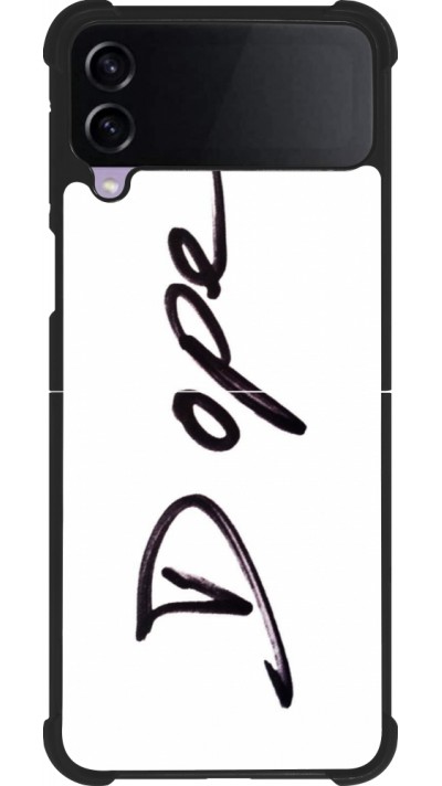 Samsung Galaxy Z Flip3 5G Case Hülle - Silikon schwarz Dope