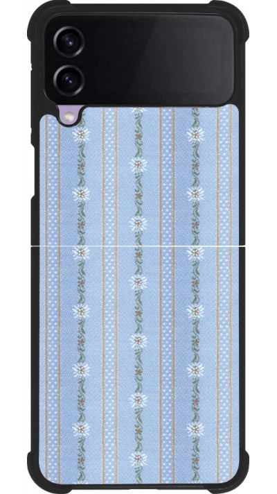 Coque Samsung Galaxy Z Flip3 5G - Silicone rigide noir Edelweiss