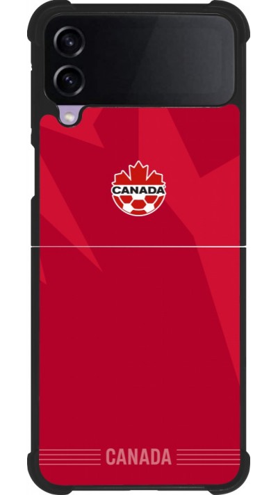 Samsung Galaxy Z Flip3 5G Case Hülle - Silikon schwarz Kanada 2026 personalisierbares Fussballtrikot