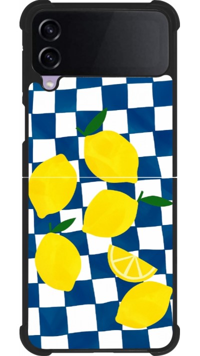 Samsung Galaxy Z Flip3 5G Case Hülle - Silikon schwarz Illustration lemons 2026