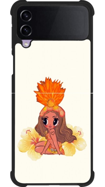 Samsung Galaxy Z Flip3 5G Case Hülle - Silikon schwarz Karol G Tropicoqueta