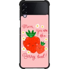 Samsung Galaxy Z Flip3 5G Case Hülle - Silikon schwarz Mom 2026 Berry best