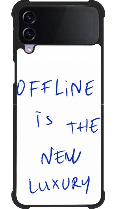 Samsung Galaxy Z Flip3 5G Case Hülle - Silikon schwarz Offline is the new luxury