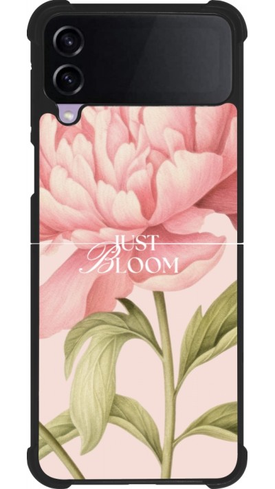Samsung Galaxy Z Flip3 5G Case Hülle - Silikon schwarz Just Bloom Spring 2026