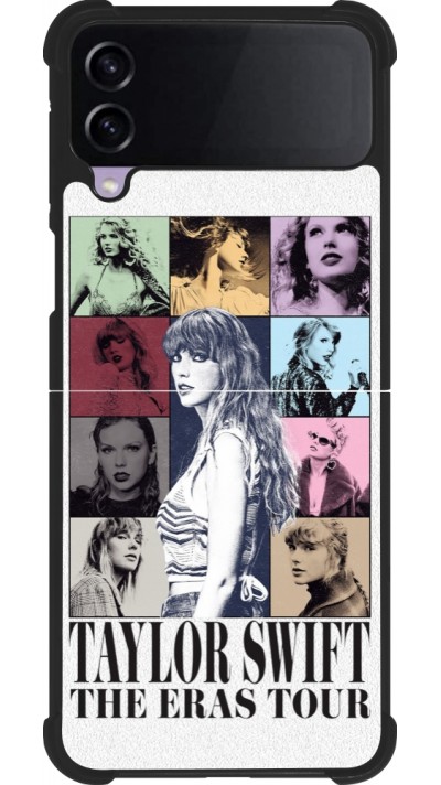 Samsung Galaxy Z Flip3 5G Case Hülle - Silikon schwarz Taylor Swift The Eras Tour