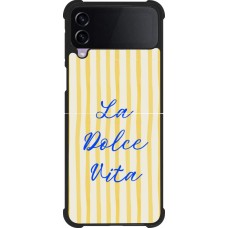 Coque Samsung Galaxy Z Flip3 5G - Silicone rigide noir The good life 2026