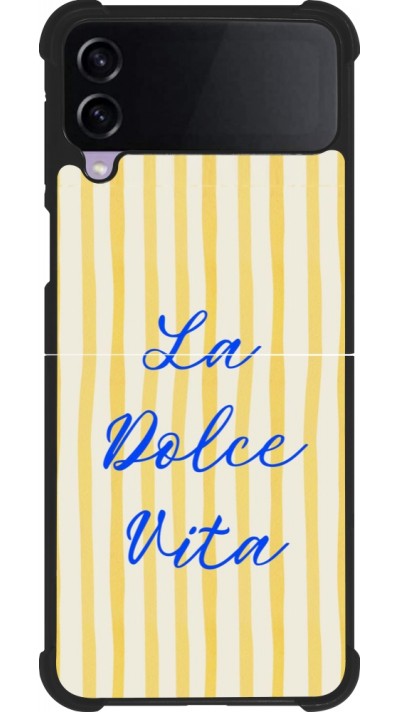Samsung Galaxy Z Flip3 5G Case Hülle - Silikon schwarz The good life 2026
