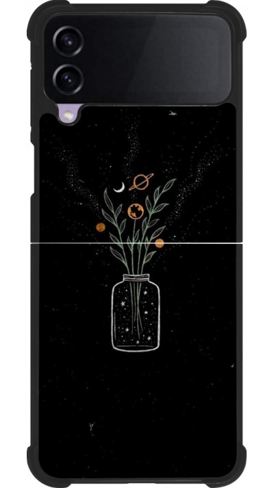 Samsung Galaxy Z Flip3 5G Case Hülle - Silikon schwarz Vase black