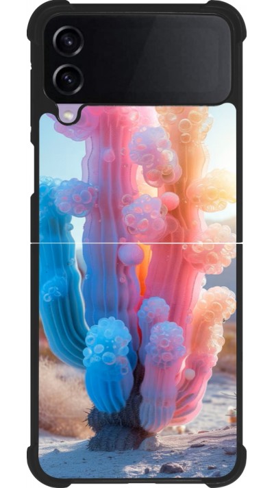 Samsung Galaxy Z Flip3 5G Case Hülle - Silikon schwarz Artificial vegetation 2025