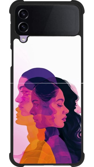 Samsung Galaxy Z Flip3 5G Case Hülle - Silikon schwarz Womens day 2026 10