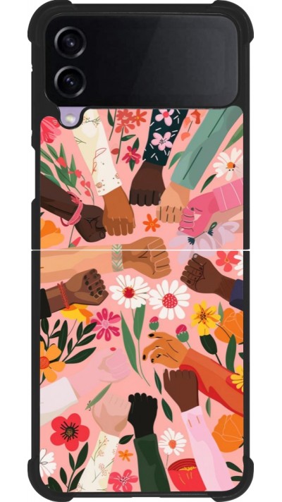 Samsung Galaxy Z Flip3 5G Case Hülle - Silikon schwarz Womens day 2026 8