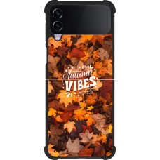 Samsung Galaxy Z Flip4 Case Hülle - Silikon schwarz Autumn 25 Autumn vibes