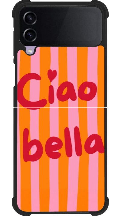 Samsung Galaxy Z Flip4 Case Hülle - Silikon schwarz Bye Bella 2026