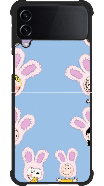 Samsung Galaxy Z Flip4 Case Hülle - Silikon schwarz Easter 2026 Snoopy