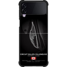 Samsung Galaxy Z Flip4 Case Hülle - Silikon schwarz F1 Track 2025 Canada