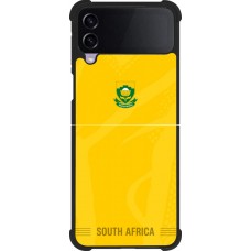 Samsung Galaxy Z Flip4 Case Hülle - Silikon schwarz Südafrika 2026 personalisierbares Fussballtrikot