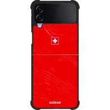 Samsung Galaxy Z Flip4 Case Hülle - Silikon schwarz Schweiz 2026 personalisierbares Fussballtrikot