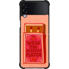 Samsung Galaxy Z Flip4 Case Hülle - Silikon schwarz Saint Valentines Day 26 Perfect Match