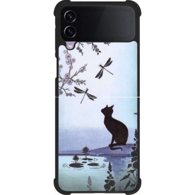 Samsung Galaxy Z Flip4 Case Hülle - Silikon schwarz Spring 19 12