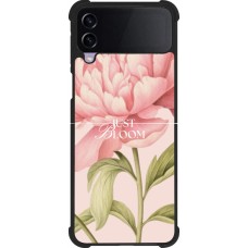 Samsung Galaxy Z Flip4 Case Hülle - Silikon schwarz Just Bloom 2026