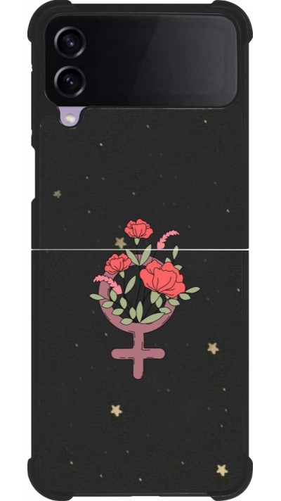 Samsung Galaxy Z Flip4 Case Hülle - Silikon schwarz Womens day 2026 1