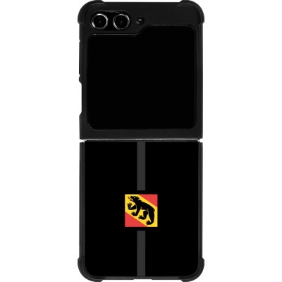 Samsung Galaxy Z Flip5 Case Hülle - Silikon schwarz Kanton BE schwarz
