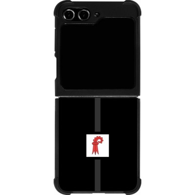 Samsung Galaxy Z Flip5 Case Hülle - Silikon schwarz Kanton BL schwarz