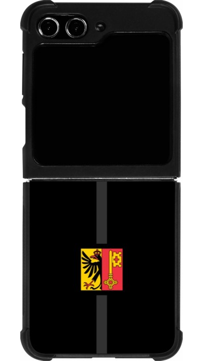 Samsung Galaxy Z Flip5 Case Hülle - Silikon schwarz Kanton GE schwarz