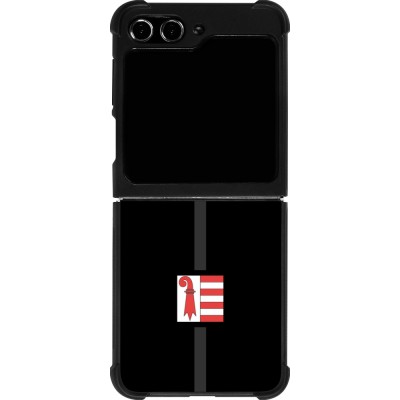 Samsung Galaxy Z Flip5 Case Hülle - Silikon schwarz Kanton JU schwarz