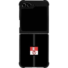 Samsung Galaxy Z Flip5 Case Hülle - Silikon schwarz Kanton OW schwarz