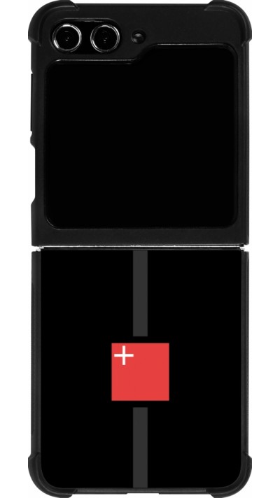 Samsung Galaxy Z Flip5 Case Hülle - Silikon schwarz Kanton SZ schwarz