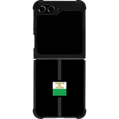 Samsung Galaxy Z Flip5 Case Hülle - Silikon schwarz Kanton VD schwarz
