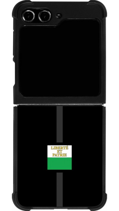 Samsung Galaxy Z Flip5 Case Hülle - Silikon schwarz Kanton VD schwarz