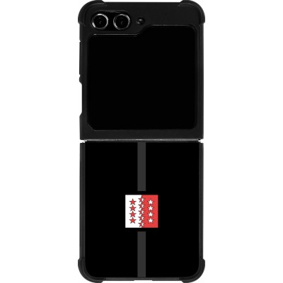 Samsung Galaxy Z Flip5 Case Hülle - Silikon schwarz Kanton VS schwarz