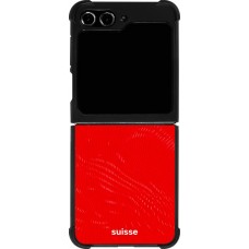 Samsung Galaxy Z Flip5 Case Hülle - Silikon schwarz Schweiz 2026 personalisierbares Fussballtrikot