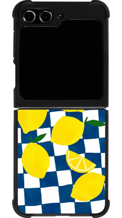 Samsung Galaxy Z Flip5 Case Hülle - Silikon schwarz Illustration lemons 2026