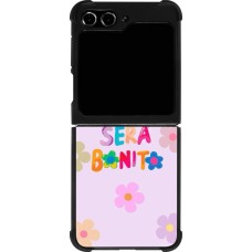 Samsung Galaxy Z Flip5 Case Hülle - Silikon schwarz Karol G Manana sera bonito