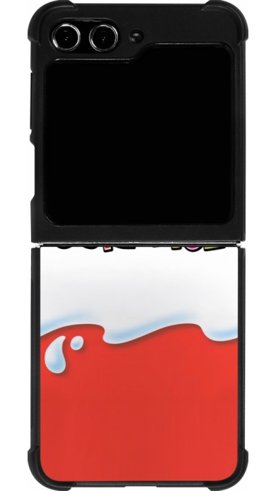 Samsung Galaxy Z Flip5 Case Hülle - Silikon schwarz Kinder Surprise Samsung Galaxy Z Flip5 Case Hülle - Silikon schwarz Kinder Surprise