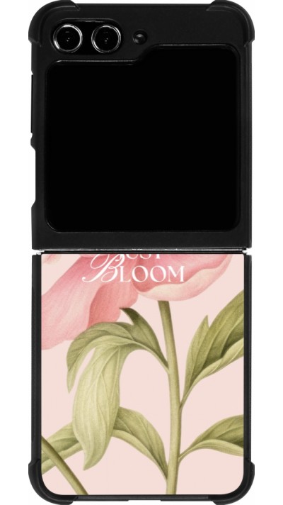 Samsung Galaxy Z Flip5 Case Hülle - Silikon schwarz Just Bloom 2026