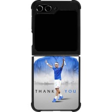Samsung Galaxy Z Flip5 Case Hülle - Silikon schwarz Thank you Roger