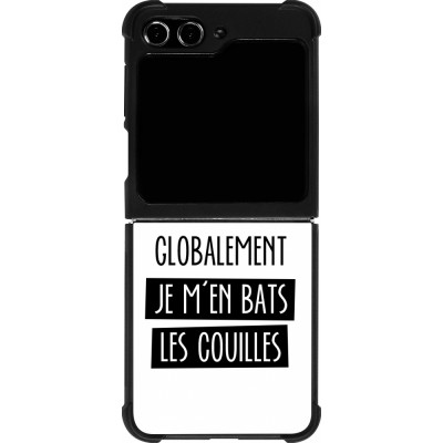 Samsung Galaxy Z Flip5 Case Hülle - Silikon schwarz Le truc globalement bats les couilles