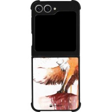 Samsung Galaxy Z Flip6 Case Hülle - Silikon schwarz Autumn 21 Fox