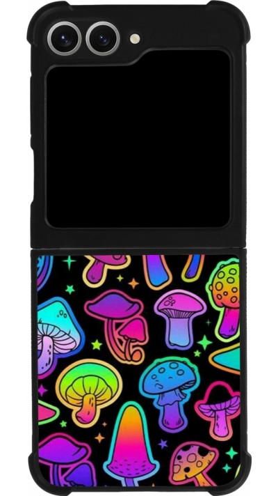 Samsung Galaxy Z Flip6 Case Hülle - Silikon schwarz Autumn 2024 magic mushrooms