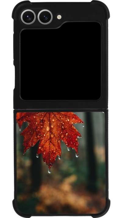Samsung Galaxy Z Flip6 Case Hülle - Silikon schwarz Autumn 25 Rain