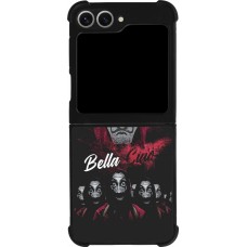 Samsung Galaxy Z Flip6 Case Hülle - Silikon schwarz Bella Ciao