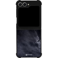 Samsung Galaxy Z Flip6 Case Hülle - Silikon schwarz Black Sky Clouds