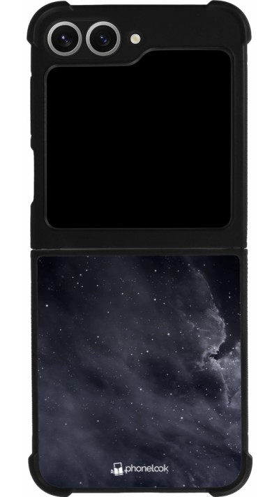 Samsung Galaxy Z Flip6 Case Hülle - Silikon schwarz Black Sky Clouds